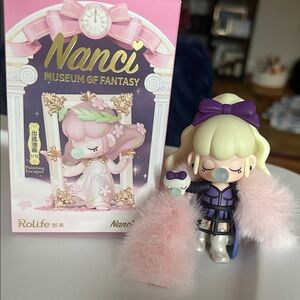 Nanci Museum of Fantasy Vinyl Figure - Pink & Purple NWOT